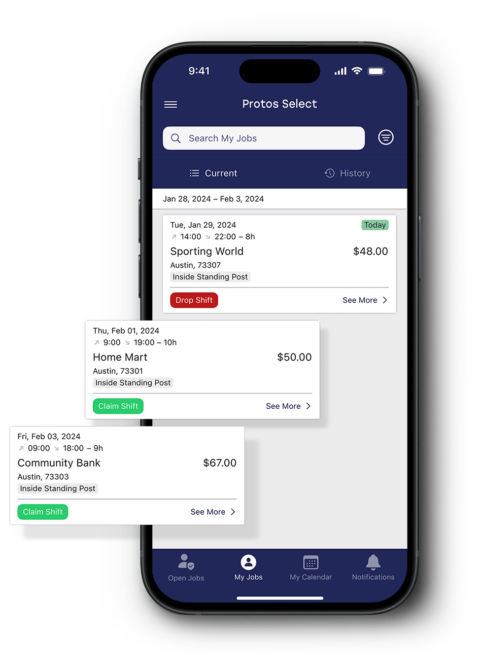 Protos Select | Mobile App